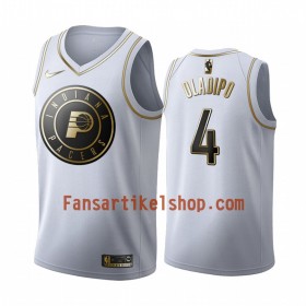 NBA Indiana Pacers Trikot Victor Oladipo 4 Nike 2019-2020 Weiß Golden Edition Swingman - Herren